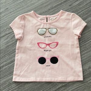 Kate Spade pink shirt NWOT! Sz 18-12m